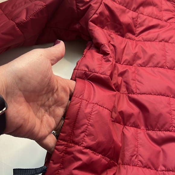 NWT Patagonia Kids Nano Puff Brick Quilted Puffer Jacket Brick Boys Size Large - Picture 6 of 10